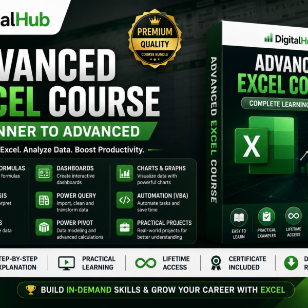 Advanced Excel Course for Data Analysis & Office Automation